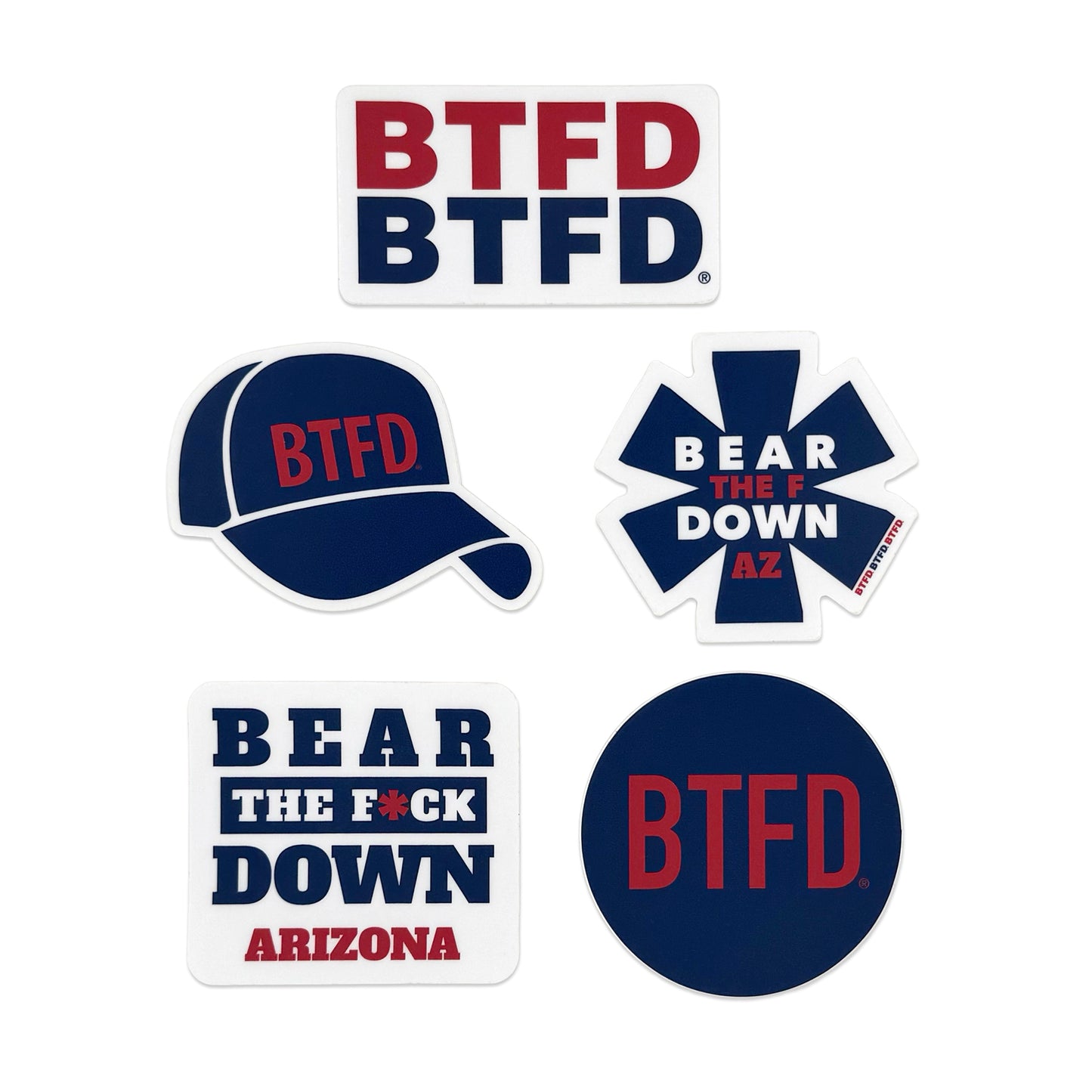 BTFD Sticker 5-Pack