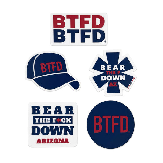 BTFD Sticker 5-Pack